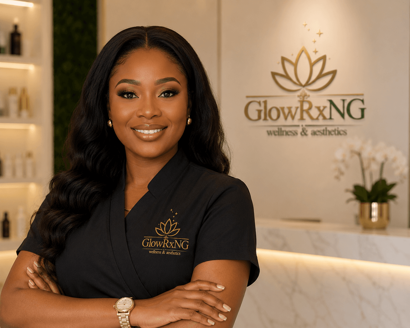 Aisha Illah, founder of GlowRxNg