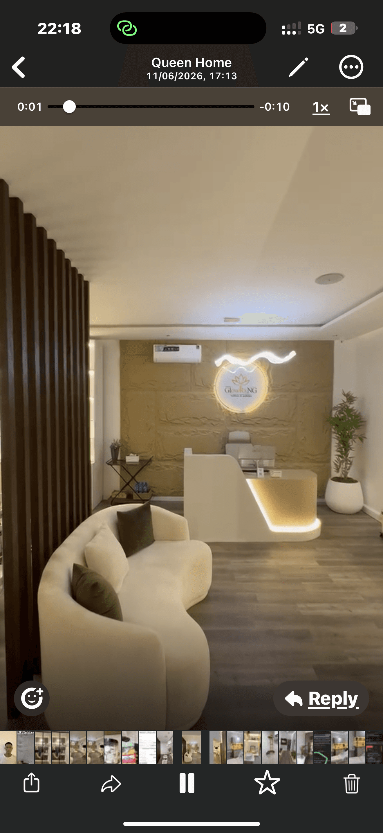 A calm, clean space
