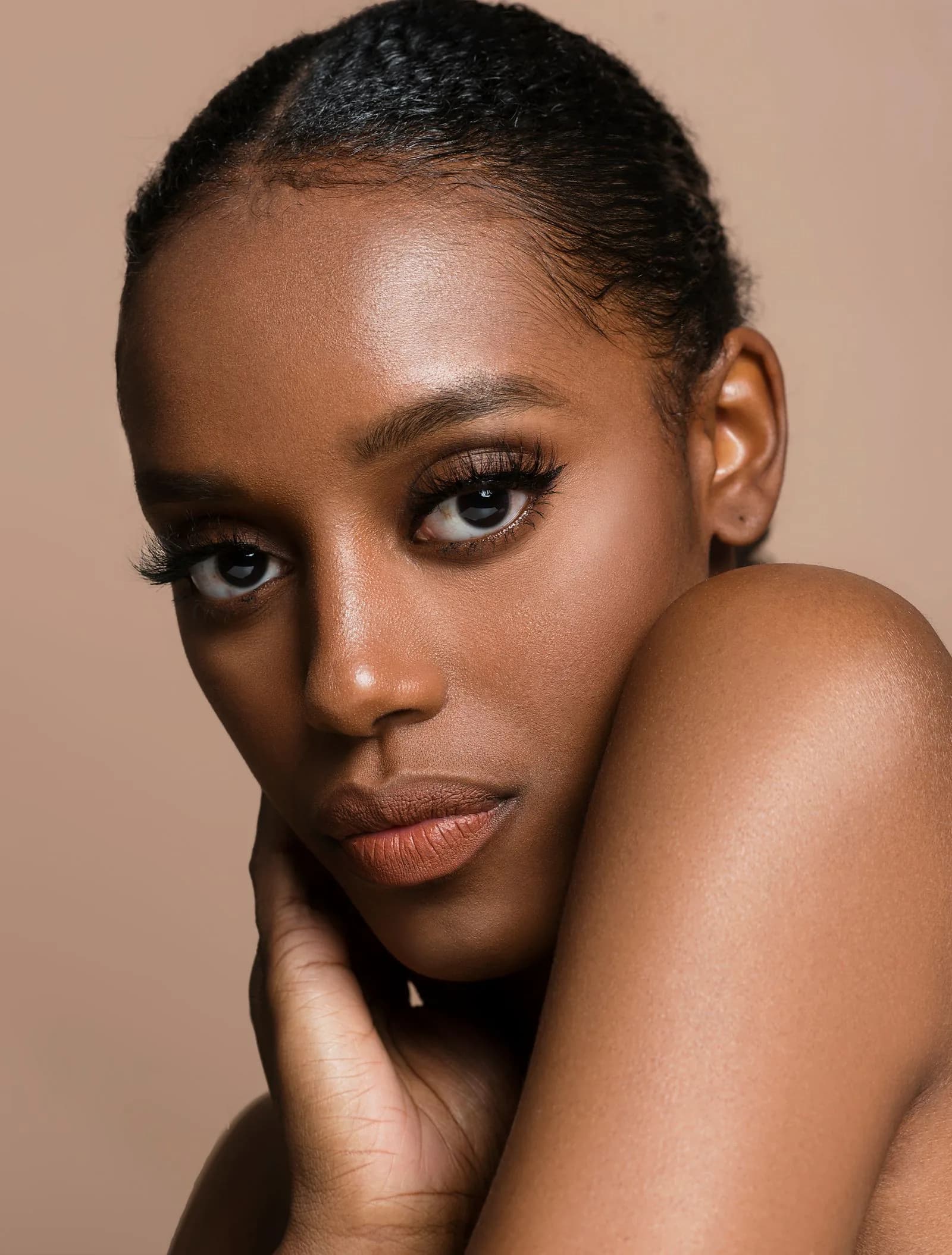 A GlowRxNg client with radiant skin